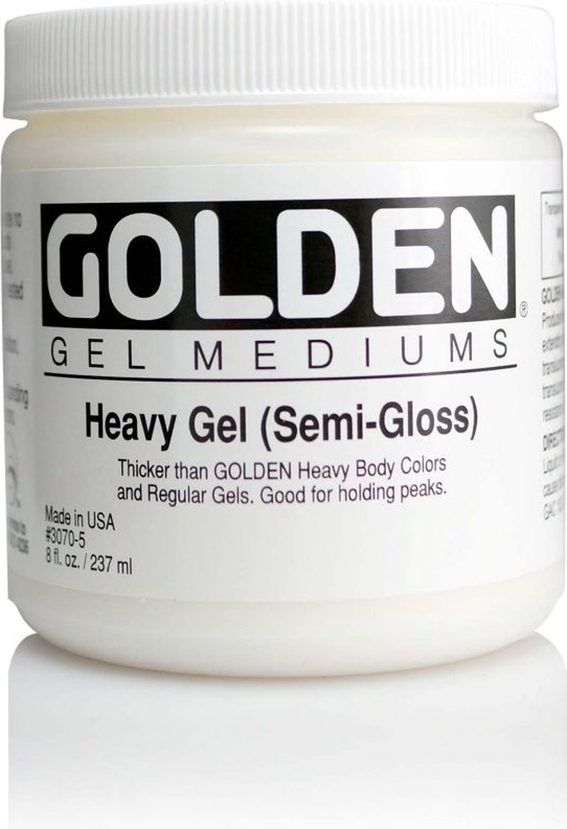   | Gel Mediums | Heavy Gel (Semi-Gloss) | Pot á 237ml